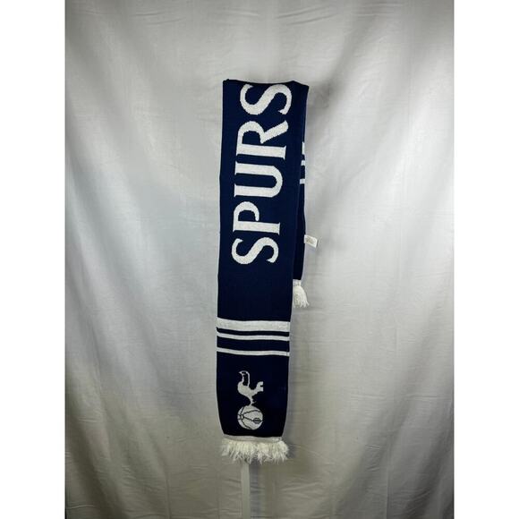 Tottenham Hotspur FC Soccer Futbol Scarf Blue White Adult - Picture 2 of 3